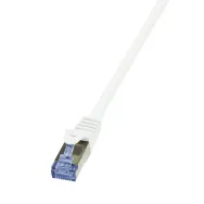 Patchcord LogiLink, S/FTP, Cat7, 7.5m, White