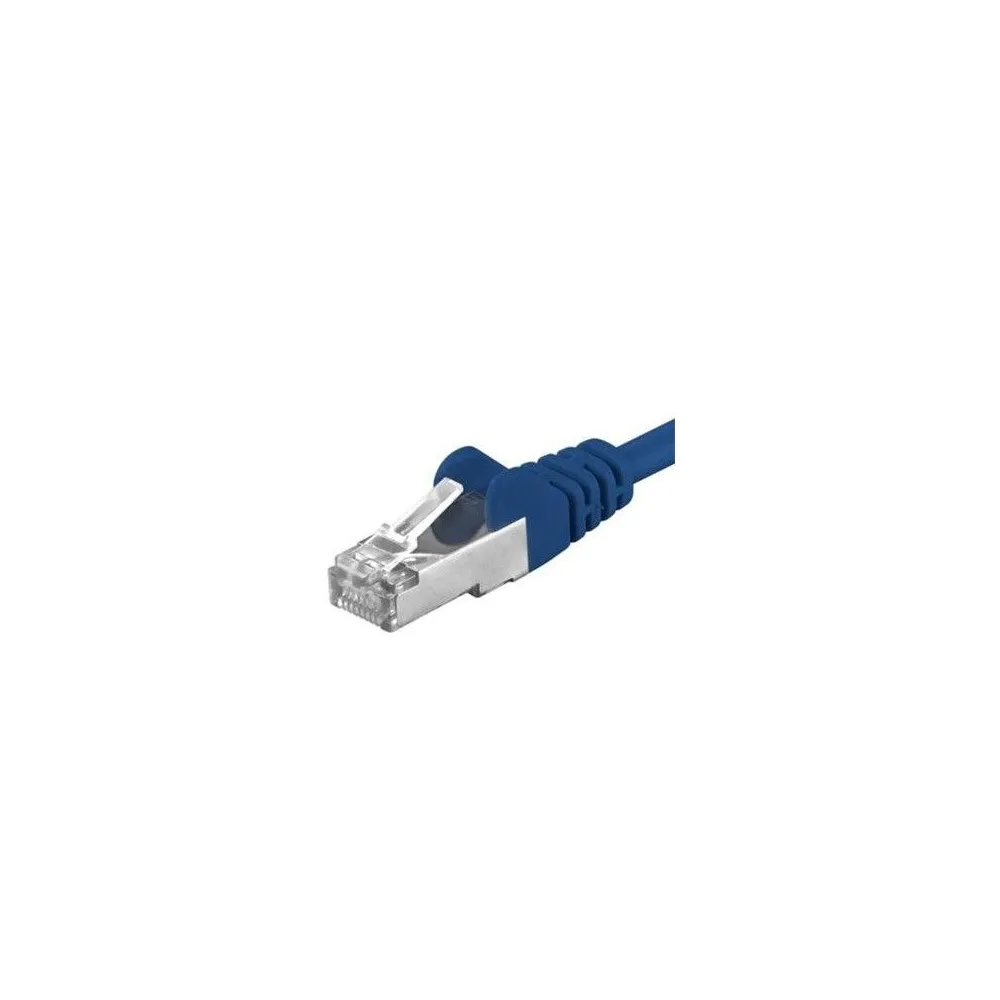 Patchcord sftp rj45-rj45 cat.6a 7m albastru sftp-6a-7-bl