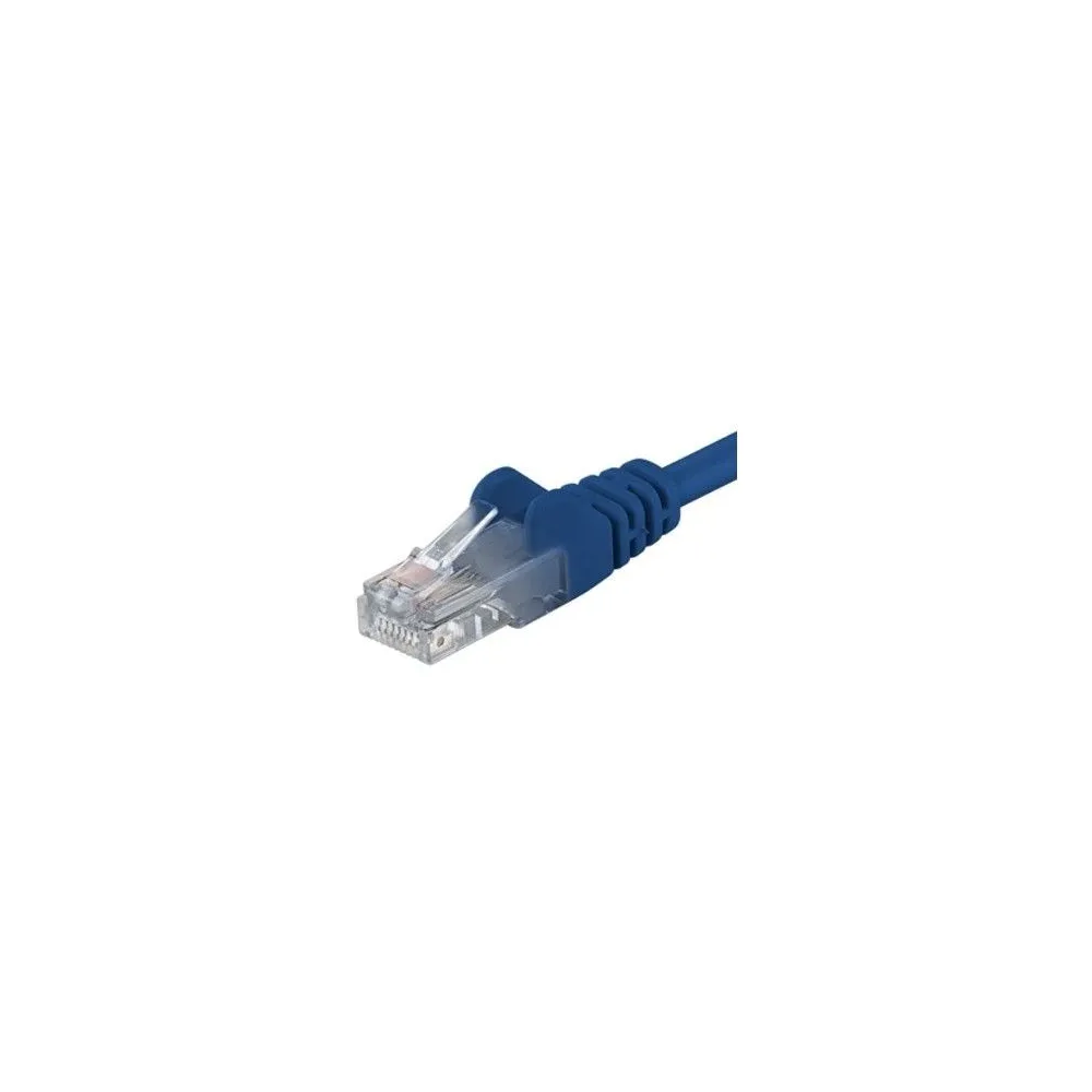 Patchcord UTP Premiumcord, Cat.5e, 10m, albastru