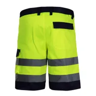 Pantalon reflectorizant scurt / verde - 3xl