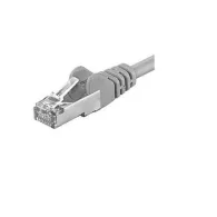 Patchcord S/FTP Premiumcord, Cat.6A, 15m, gri