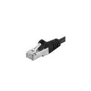 Patchcord S/FTP Premiumcord, Cat.6A, 1.5m, negru