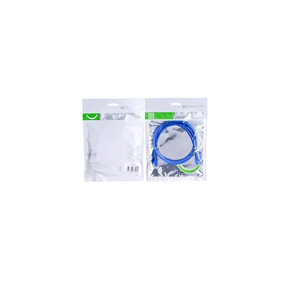 Patchcord Ugreen NW102, Cat6, UTP, 1m, Blue