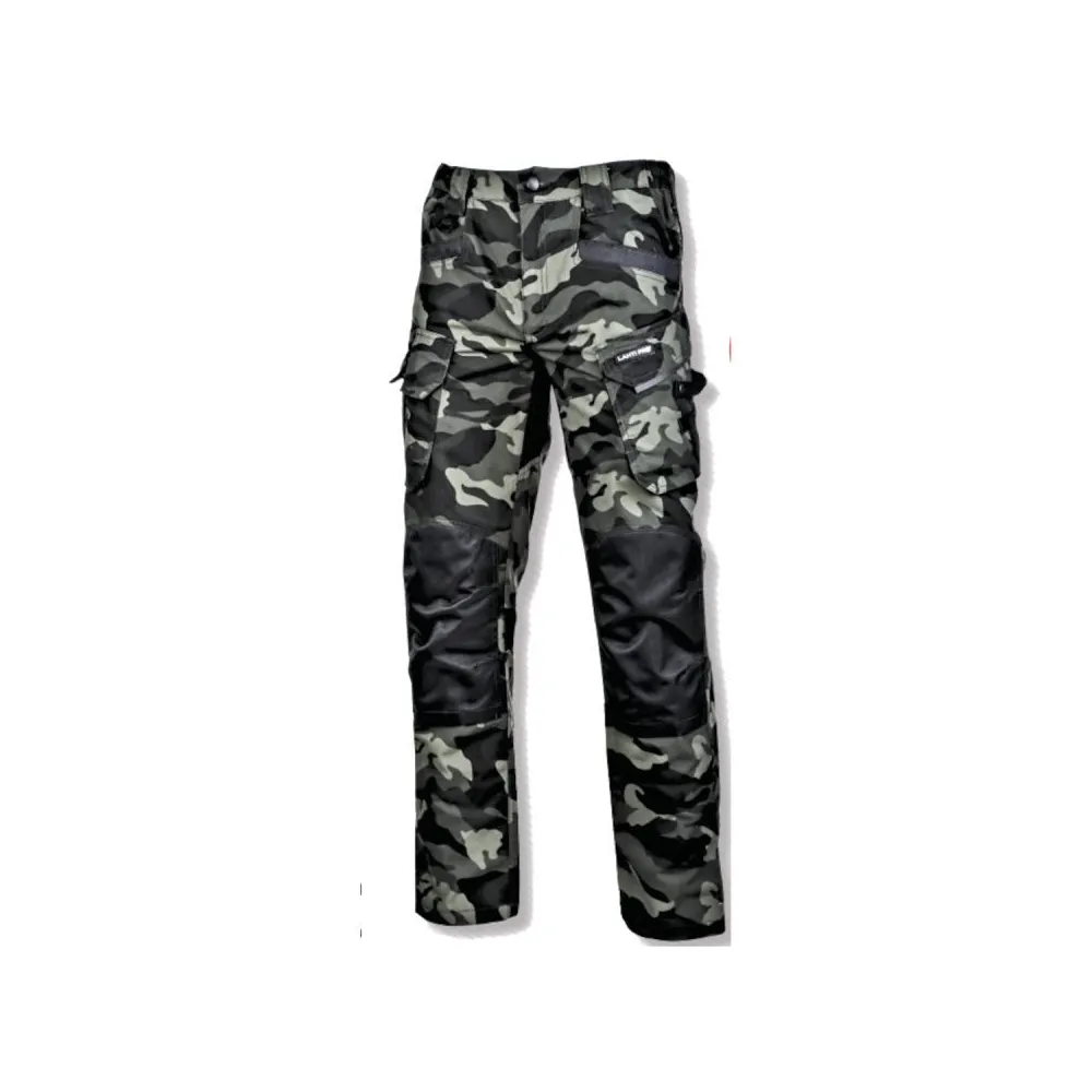Pantalon interventie intarit / camuflaj-verde - l