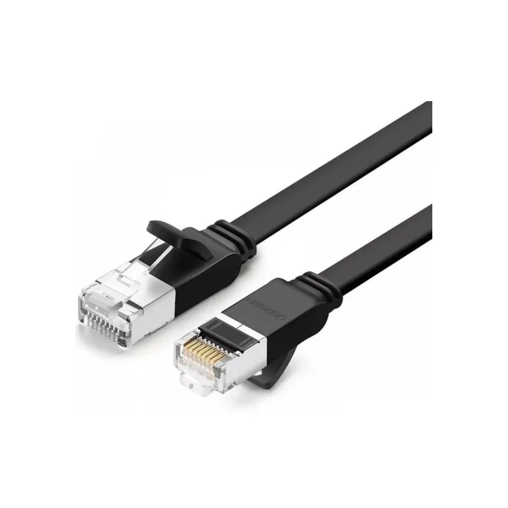 Patchcord Ugreen NW101, Cat6, UTP, 0.5m, Black