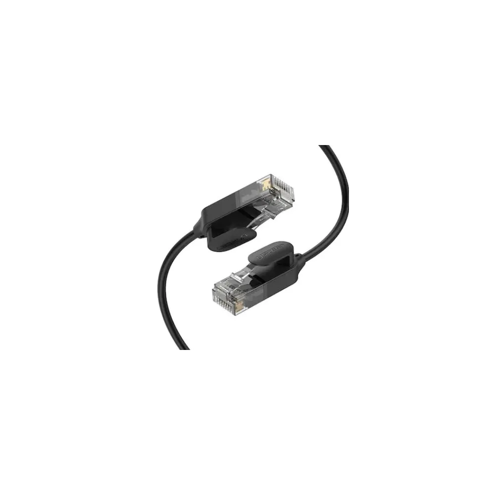 Patchcord Ugreen NW122, Cat6A, UTP, 3m, Black