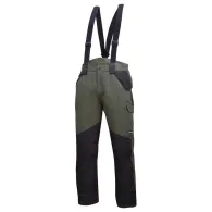 Pantalon multifunctional cu bretele / kaki - m
