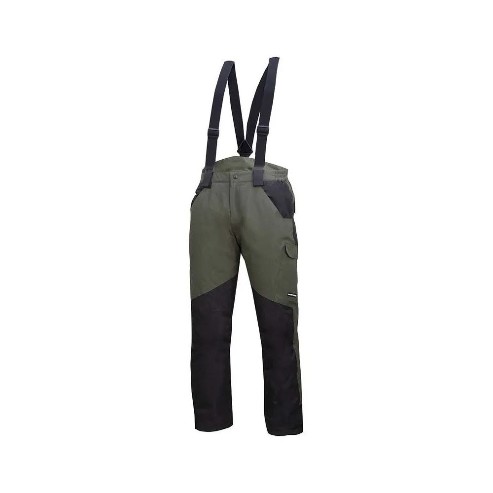 Pantalon multifunctional cu bretele / kaki - s