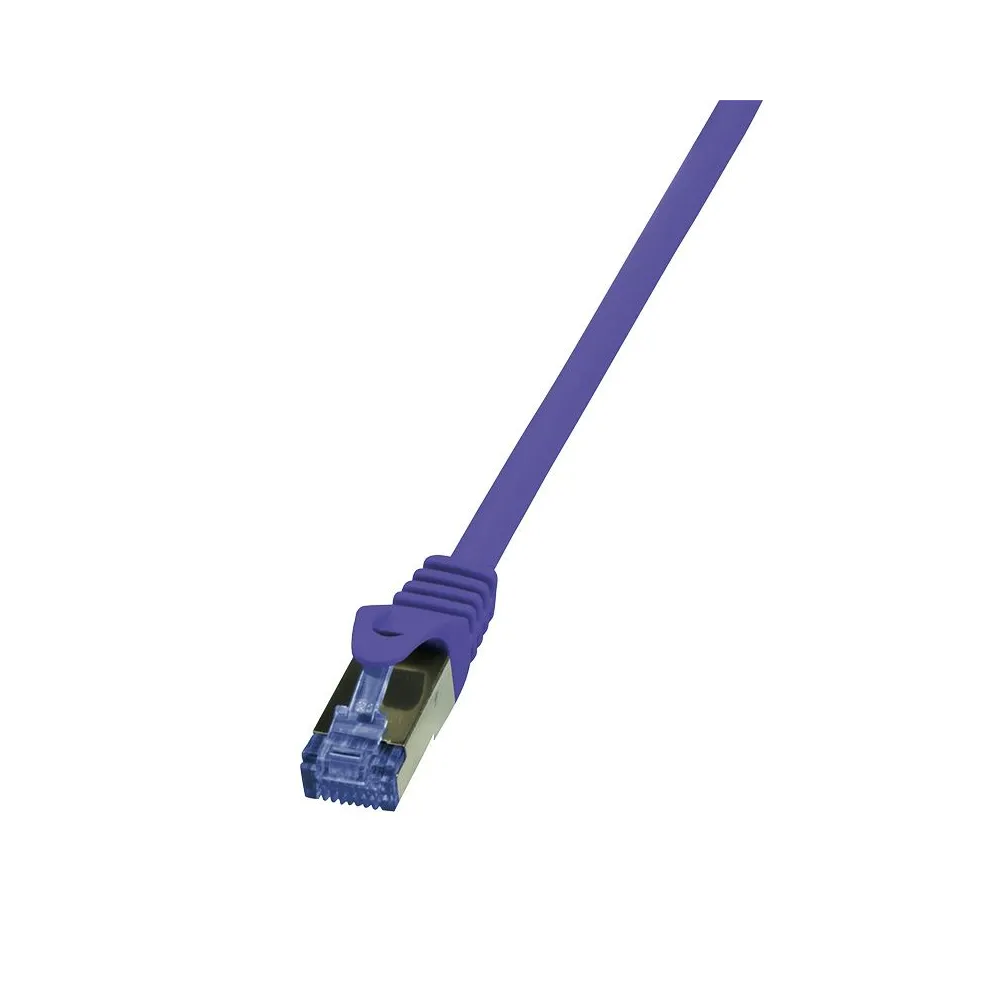 Patch Cord Logilink CQ307VS, S/FTP, Cat6a, 5m, Violet