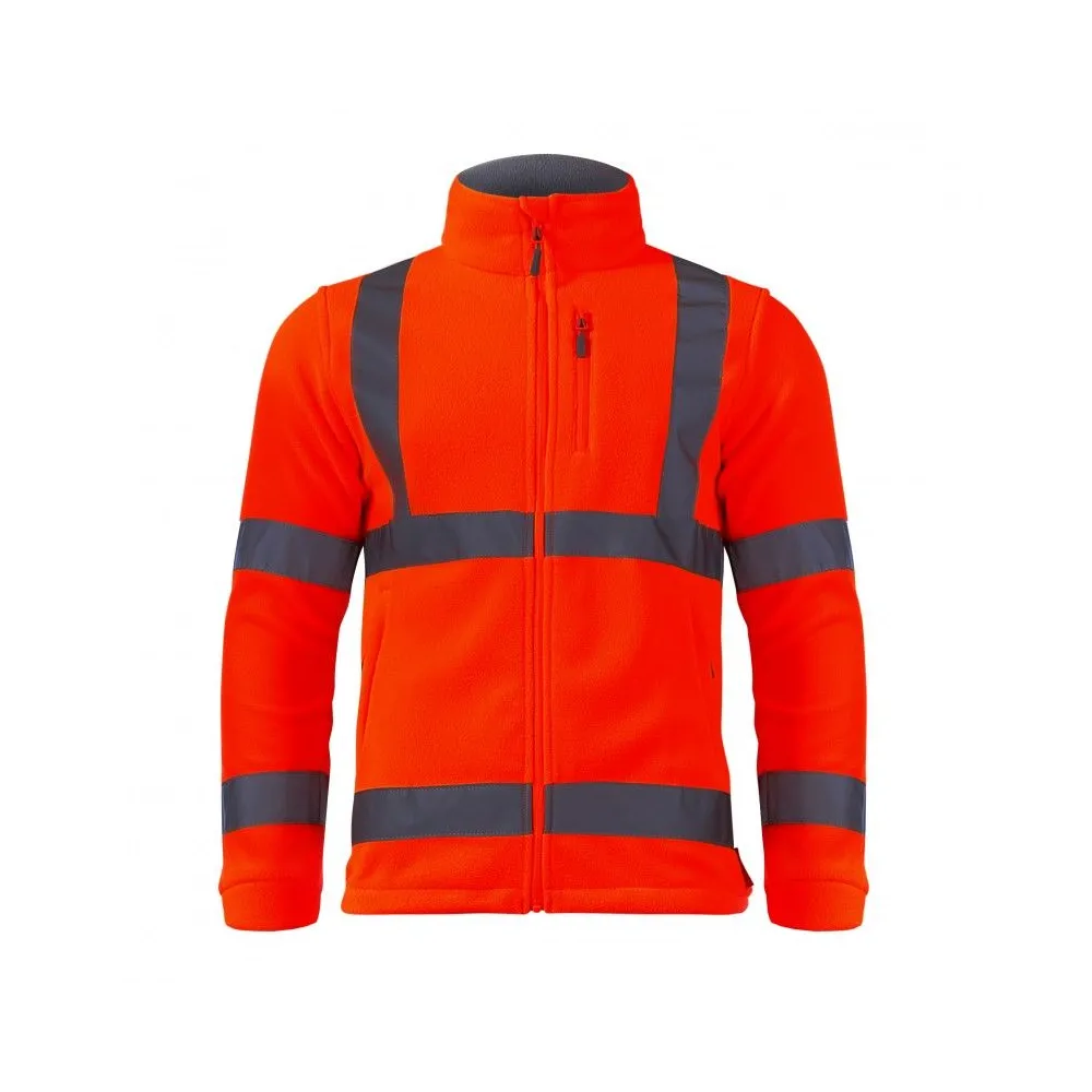 Jacheta reflectorizanta polar / portocaliu - s