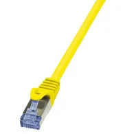 Patchcord Logilink, Cat.6a, S/FTP, 3m, galben
