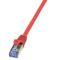 Patchcord Logilink, Cat6A, S/FTP, 3m, Red