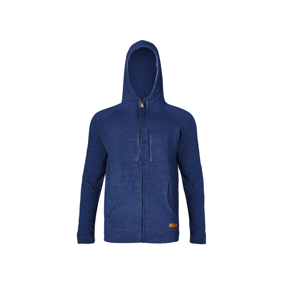 Jacheta hanorac cu gluga si fermoar / albastru - m