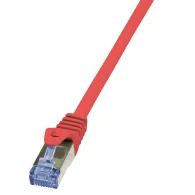 Patchcord Logilink, Cat6A, S/FTP, 2m, Red