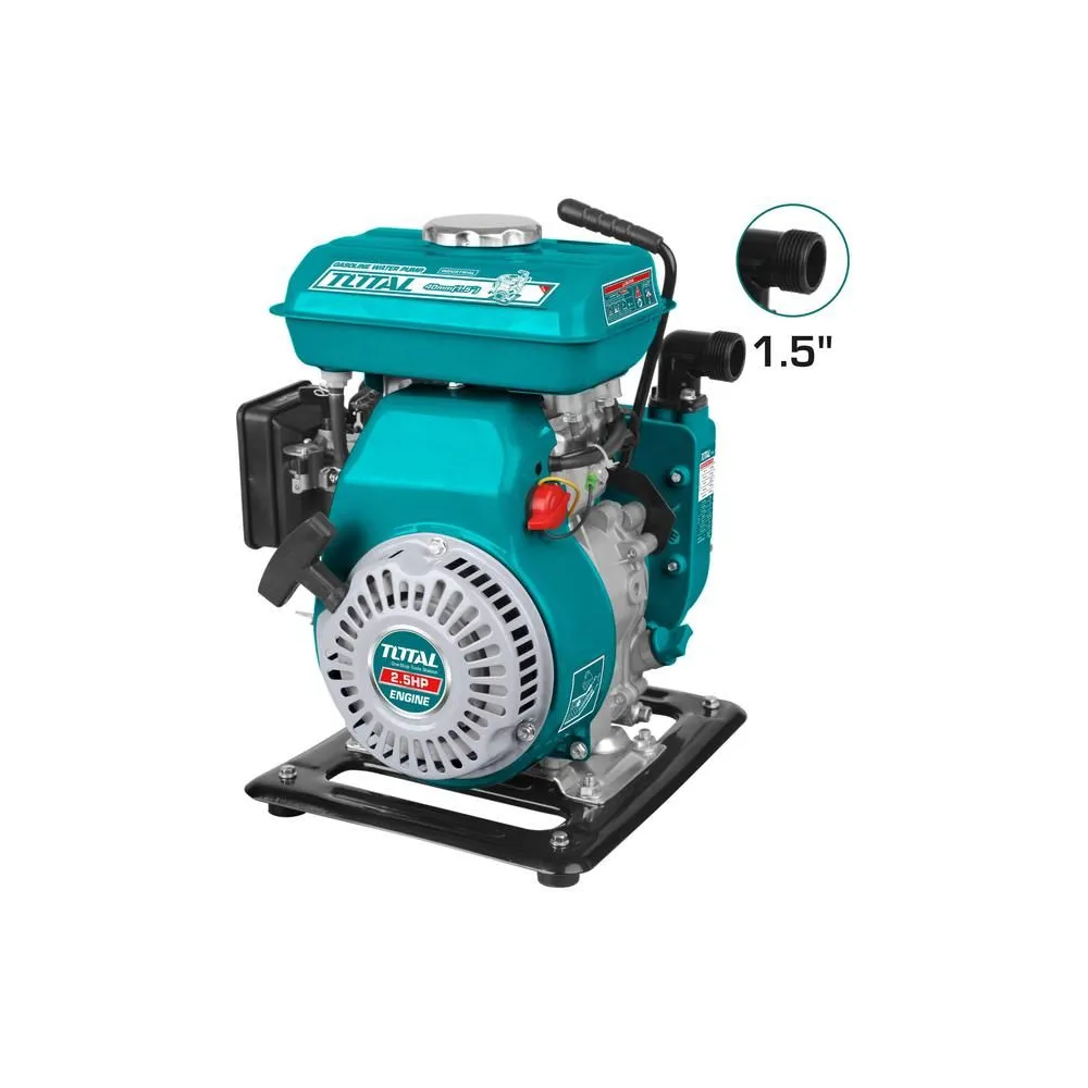 Total - motopompa 1 - 2.5cp - 100l/min - benzina
