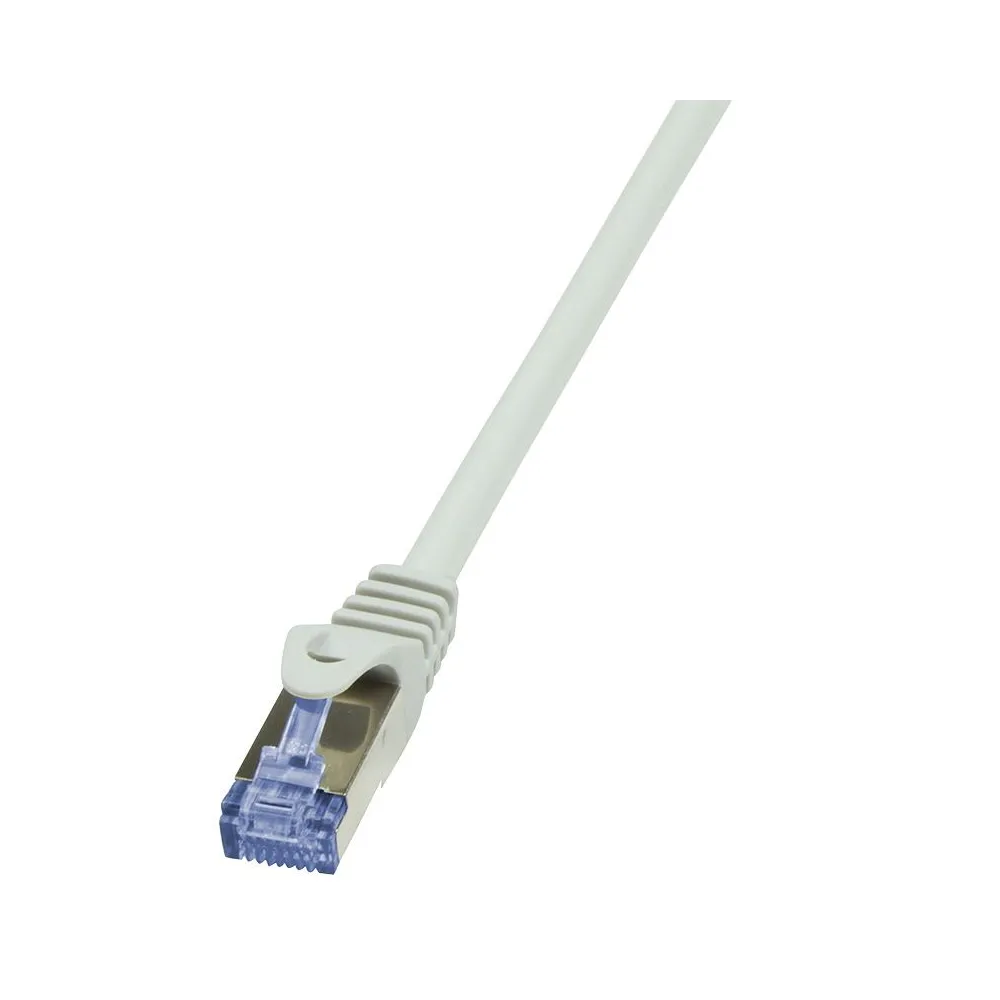 Patchcord Logilink, Cat6A, S/FTP, 0.50m, Grey