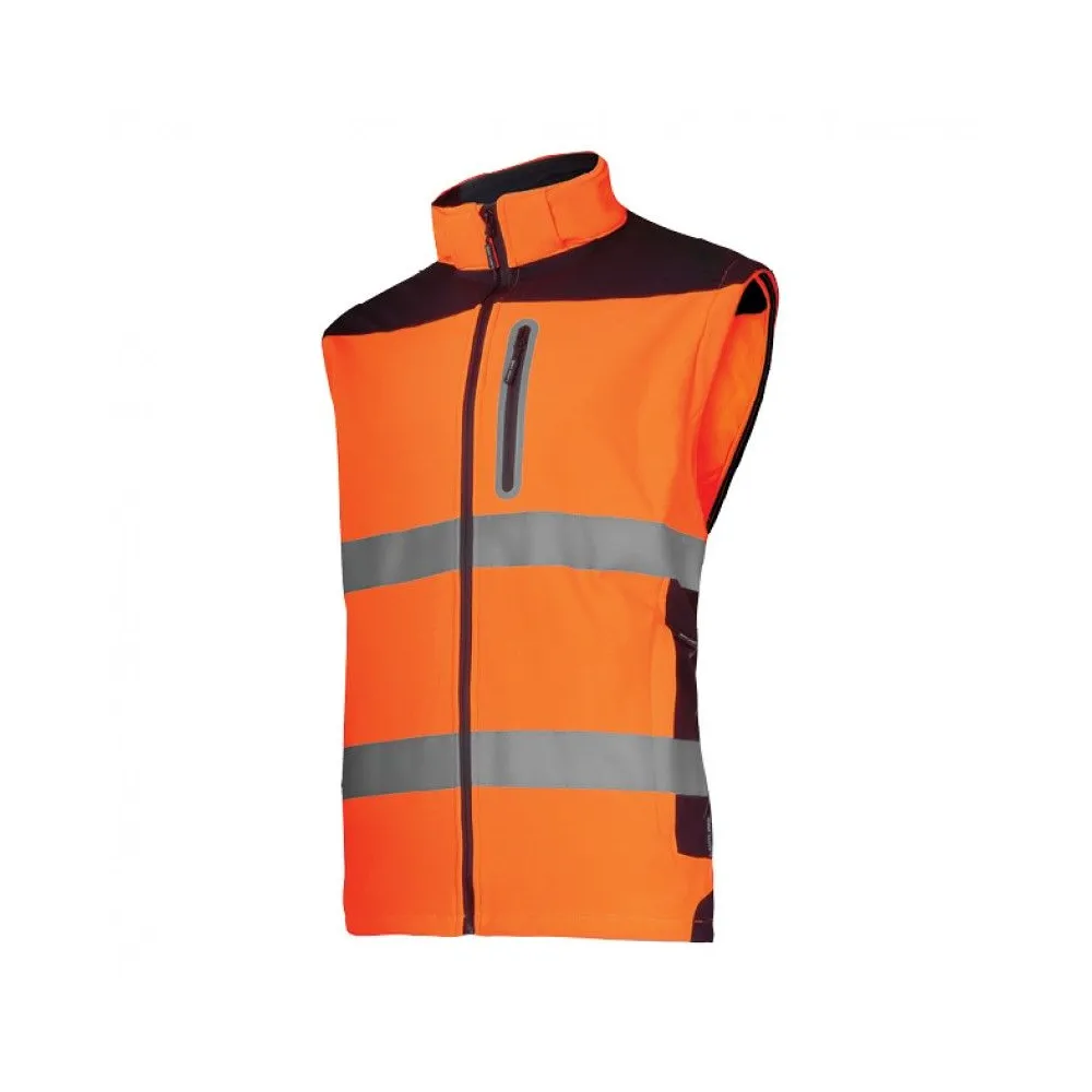 Jacheta reflectorizanta elastica / portocaliu - 2x