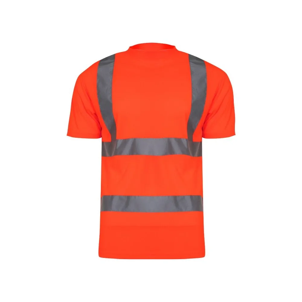 Tricou reflectorizant / portocaliu - s