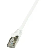 Patchcord Logilink, Cat.6, FTP, 10m, alb