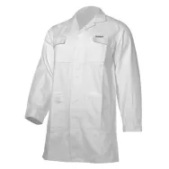 Halat lucru bumbac / alb - 2xl