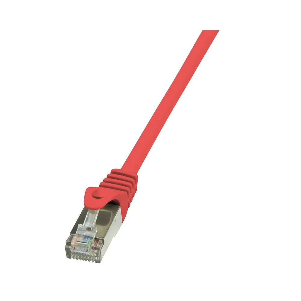 Patchcord Logilink, Cat5e, FTP, 1m, Red
