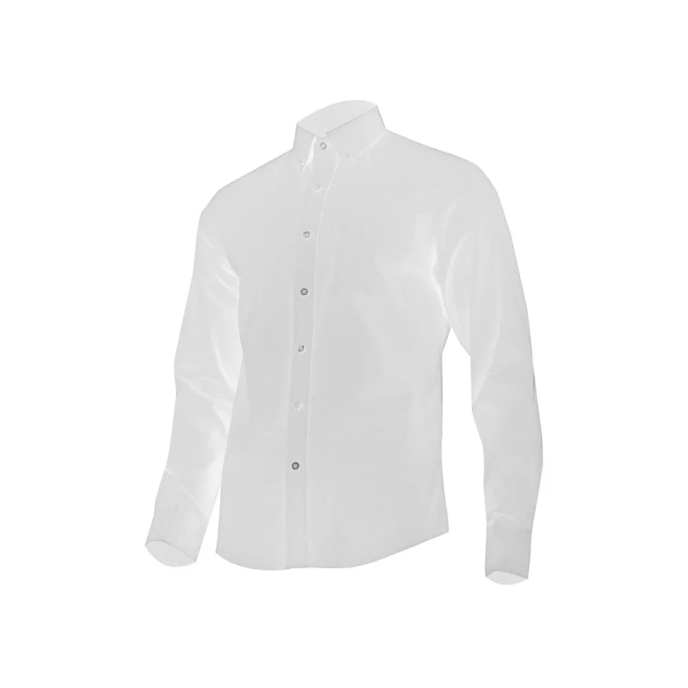 Camasa bumbac / alb - 2xl