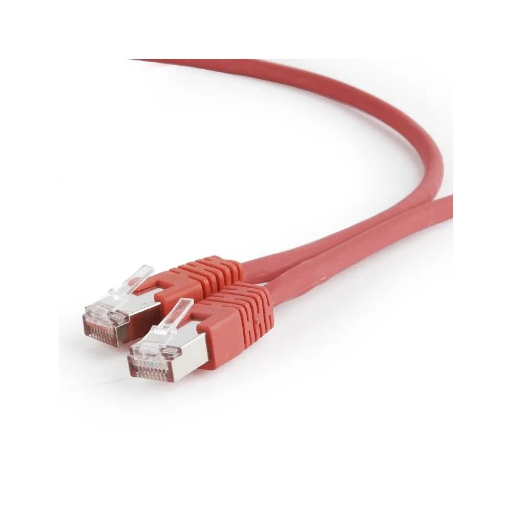 Patchcord Gembird RJ45, Cat. 6A, S/FTP, 3m, Red