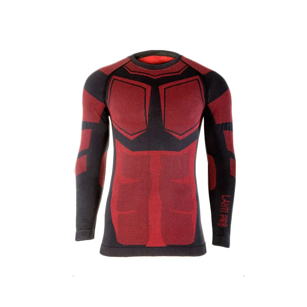 Bluza de corp termoactiva / negru-rosu - 2/3xl