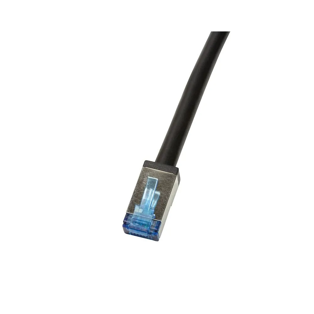 Patch cord Logilink CQ7093S, S/FTP, Cat6a, 10m, Black