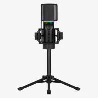 Mic rgb usb-a negru - cu tripod