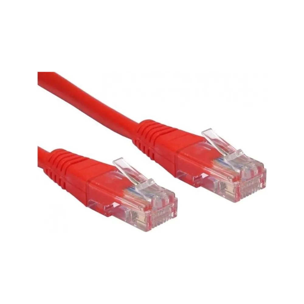 Patch Cord Spacer SP-PT-CAT5-5M-R, UTP, Cat5e, 5m, Red