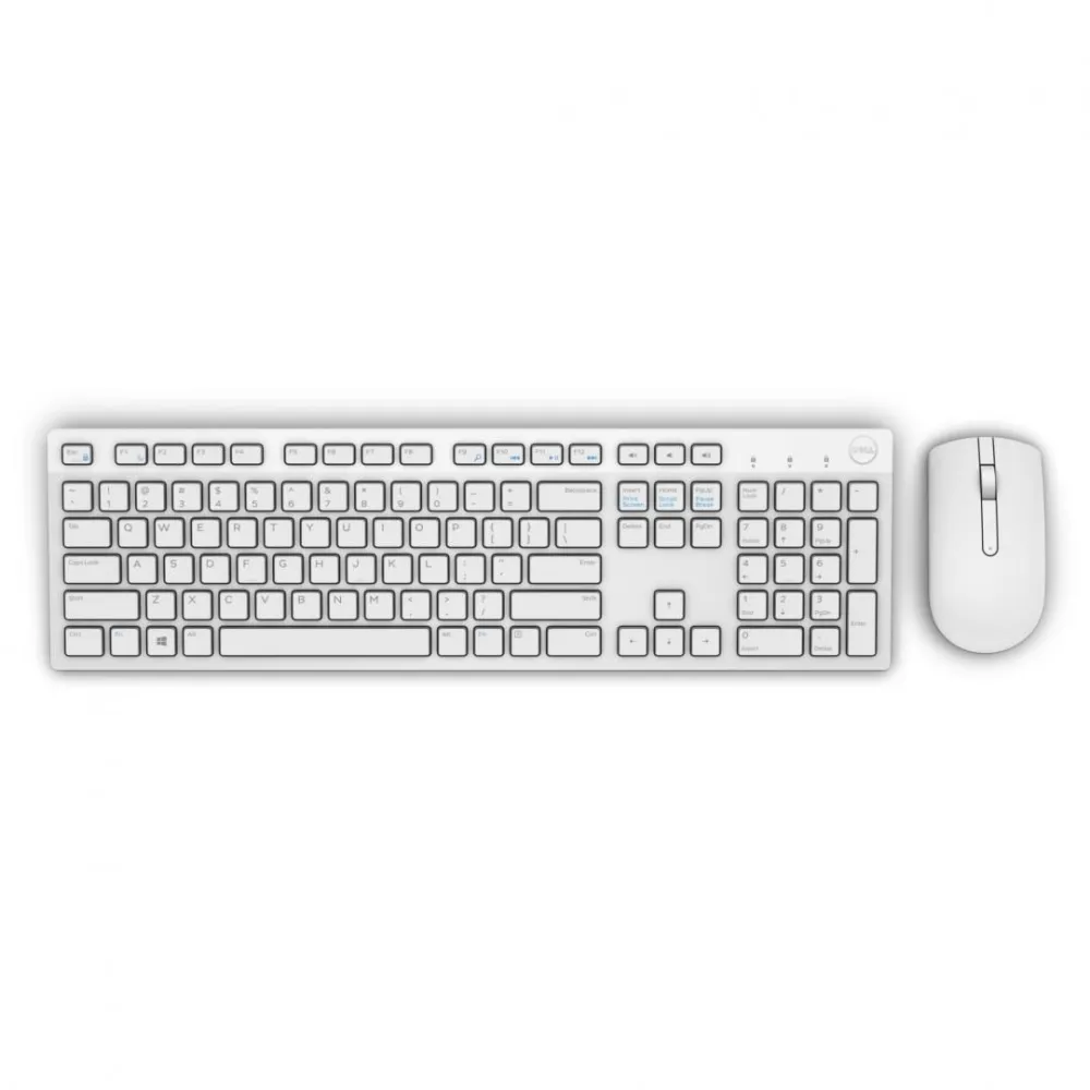 Dell keyboard and mouse set km636 wireless 2.4 ghz usb Dell - 1