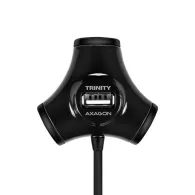 Hub USB Axagon HUE-X3B, 4x USB 2.0, Black