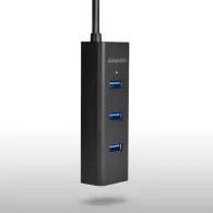 Hub USB Axagon HUE-S2BL, 4x USB 3.2 gen 1, Black