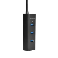 Hub USB Axagon HUE-S2B, 4x USB 3.2 gen 1, Black
