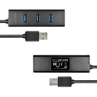 Hub USB Axagon HUE-S2B, 4x USB 3.2 gen 1, Black