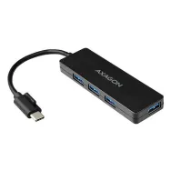 Hub USB Axagon Slim HUE-G1C, 4x USB 3.2 gen 1, Black