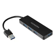 Hub USB Axagon Slim HUE-G1A, 4x USB 3.2 gen 1, Black