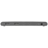 Hub USB Corsair USB100, 4x USB 3.2 gen 1, 3x USB-C, grey