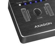 Rack adsa-m2c usb3.1 - 2x m.2 docking station negr