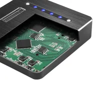 Rack adsa-m2c usb3.1 - 2x m.2 docking station negr