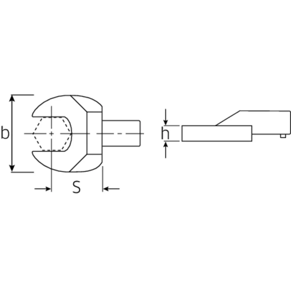 Cap deschis cheie dinamometrica stahlwille 731a/10