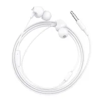 Handsfree casti in-ear hoco m60 cu microfon 3.5 mm alb Phone accessories - 1