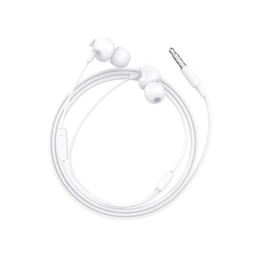 Handsfree casti in-ear hoco m60 cu microfon 3.5 mm alb Phone accessories - 1