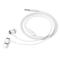 Handsfree casti in-ear hoco m70 cu microfon 3.5 mm alb Phone accessories - 1