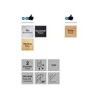 Freza cu 2 caneluri datron 0068036 6.0x6.0mm