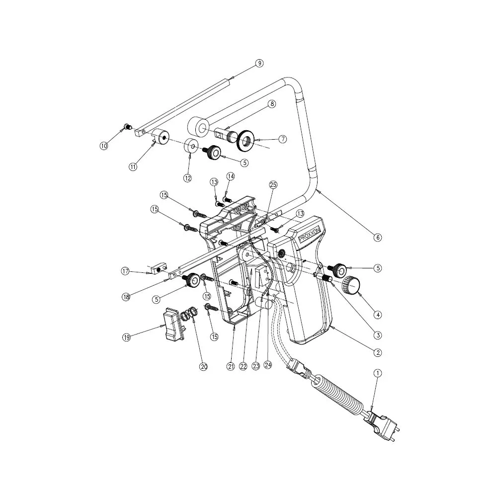 Proxxon 27082.17-piesa de schimb element de prinde