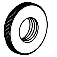 Proxxon 27082.07-piesa de schimb piulita