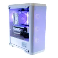 Sistem gaming blanche by itd custom works