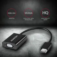 Adaptor Axagon, HDMI - VGA, Black